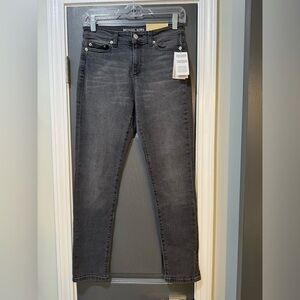 Michael Kors Selma Skinny black womens jeans SZ 2P NWT
